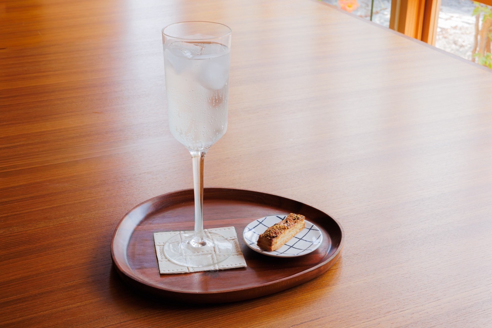 北欧の、花のシロップのサイダー 〔￥７００〕