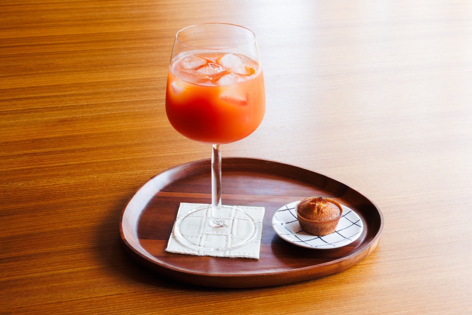 ブラッドオレンジのジュース 〔￥７００〕